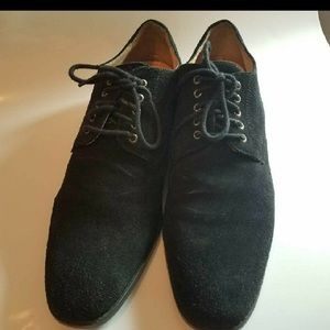 J.D DISK BLACK SUEDE SHOES SIZE 9.5